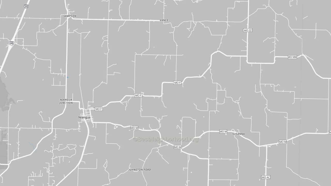 Transit Grade map of 65713, MO