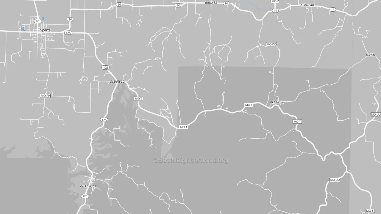 Transit Grade map of 65720, MO