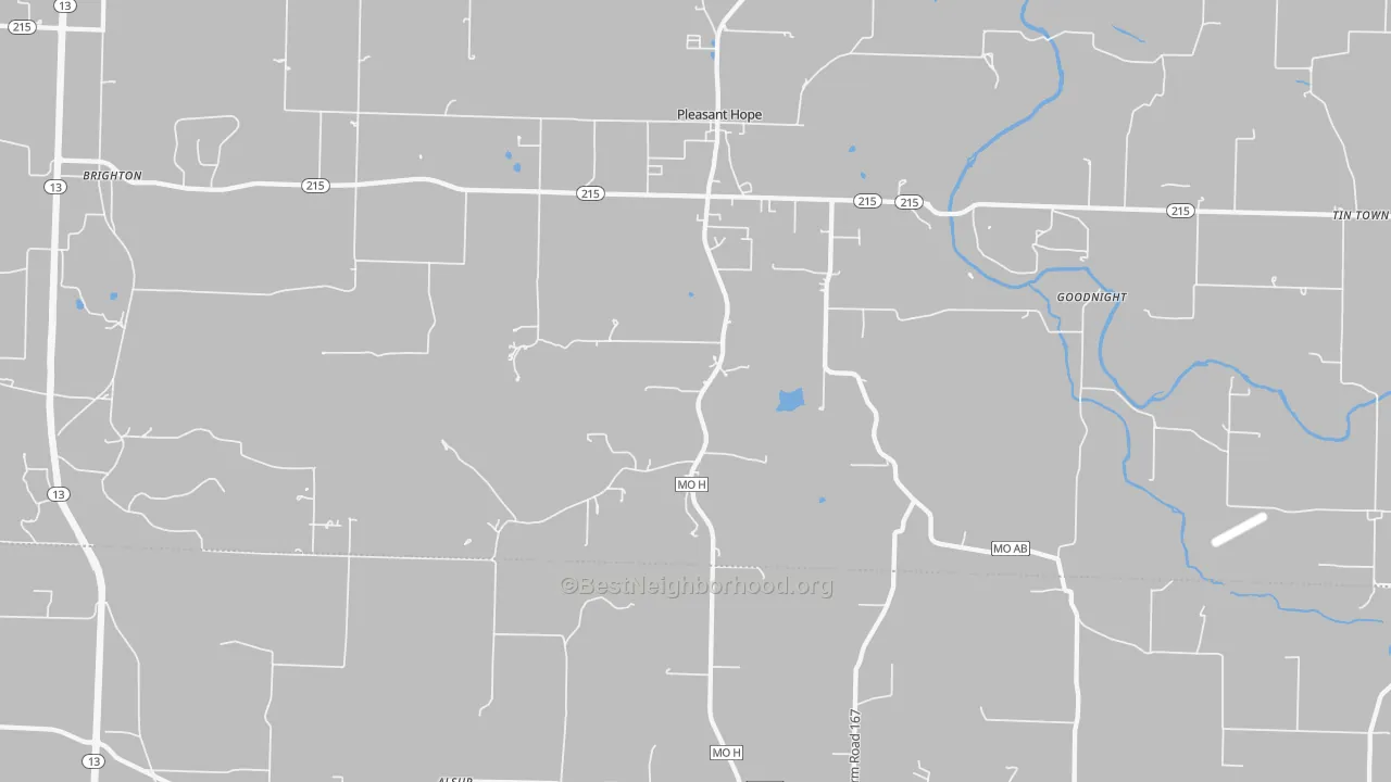 Transit Grade map of 65725, MO