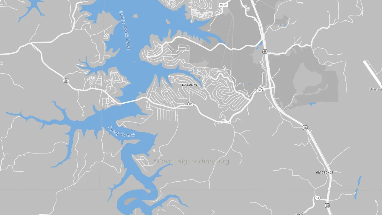 Transit Grade map of 65739, MO