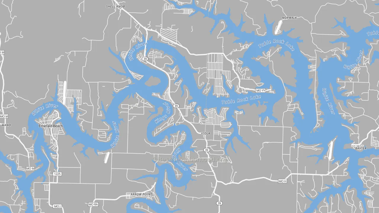 Transit Grade map of 65747, MO