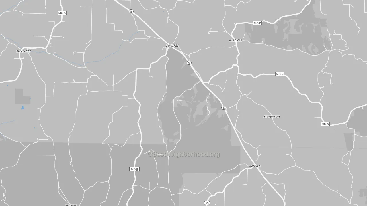 Transit Grade map of 65755, MO