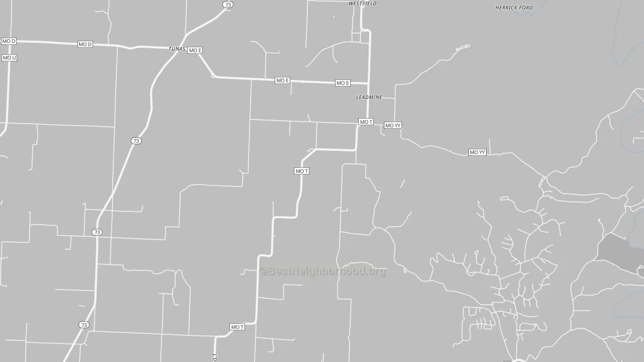 Transit Grade map of 65764, MO