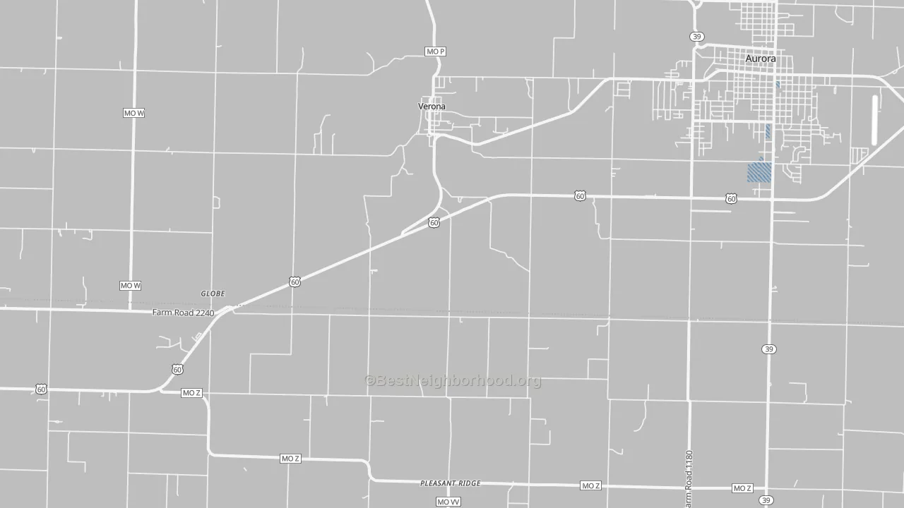 Transit Grade map of 65769, MO