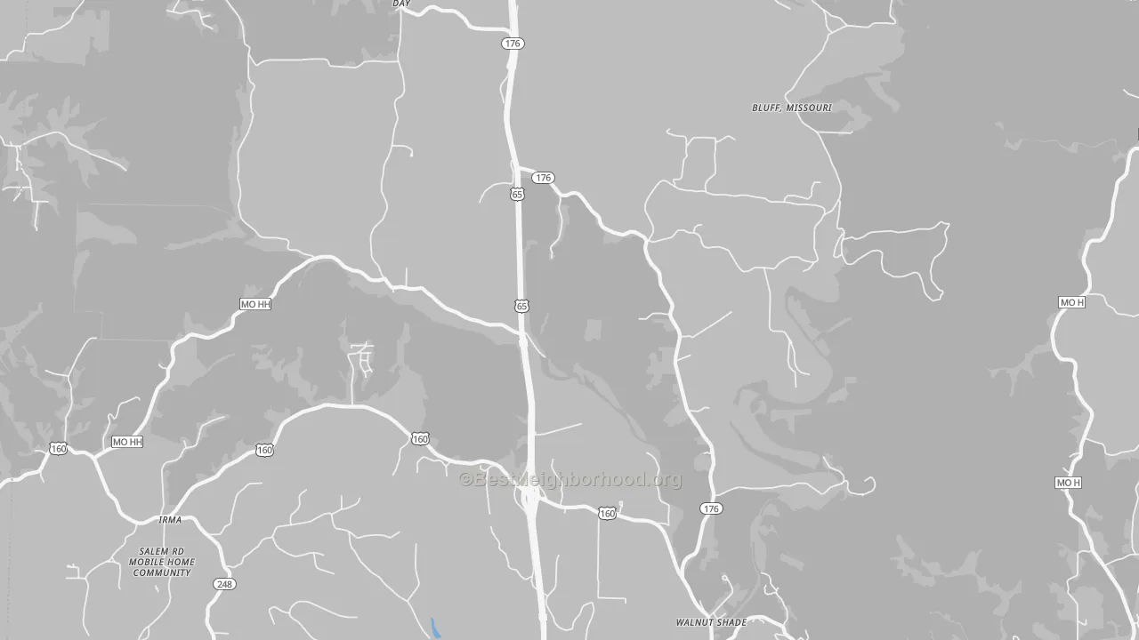 Transit Grade map of 65771, MO