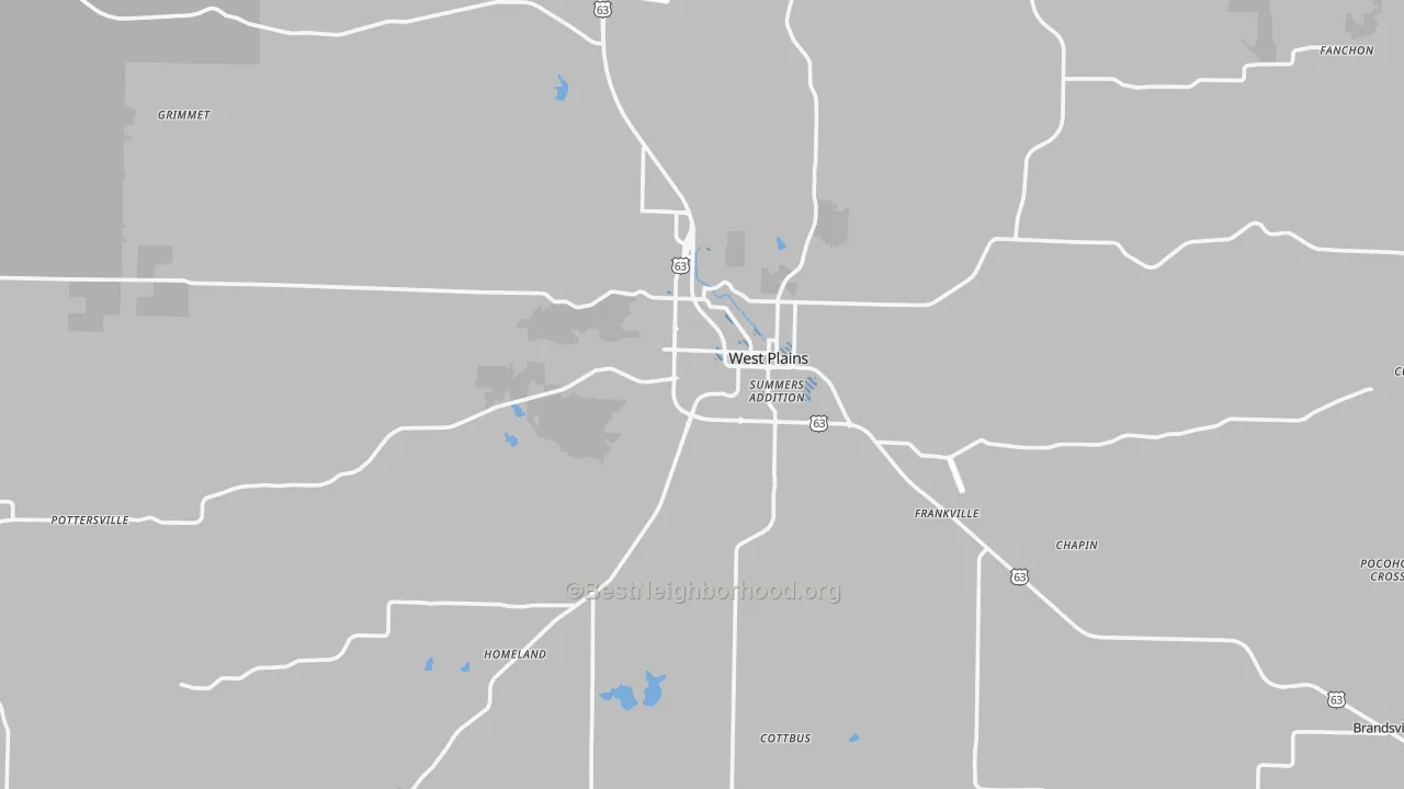 Transit Grade map of 65775, MO