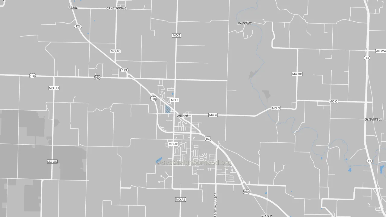 Transit Grade map of 65781, MO