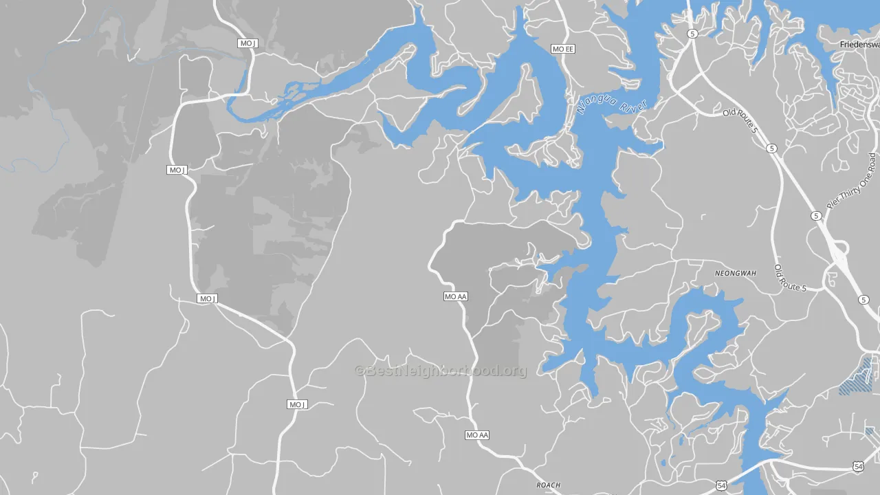 Transit Grade map of 65787, MO