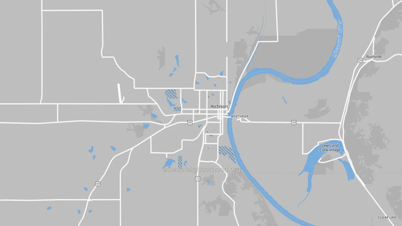 Transit Grade map of 66002, KS