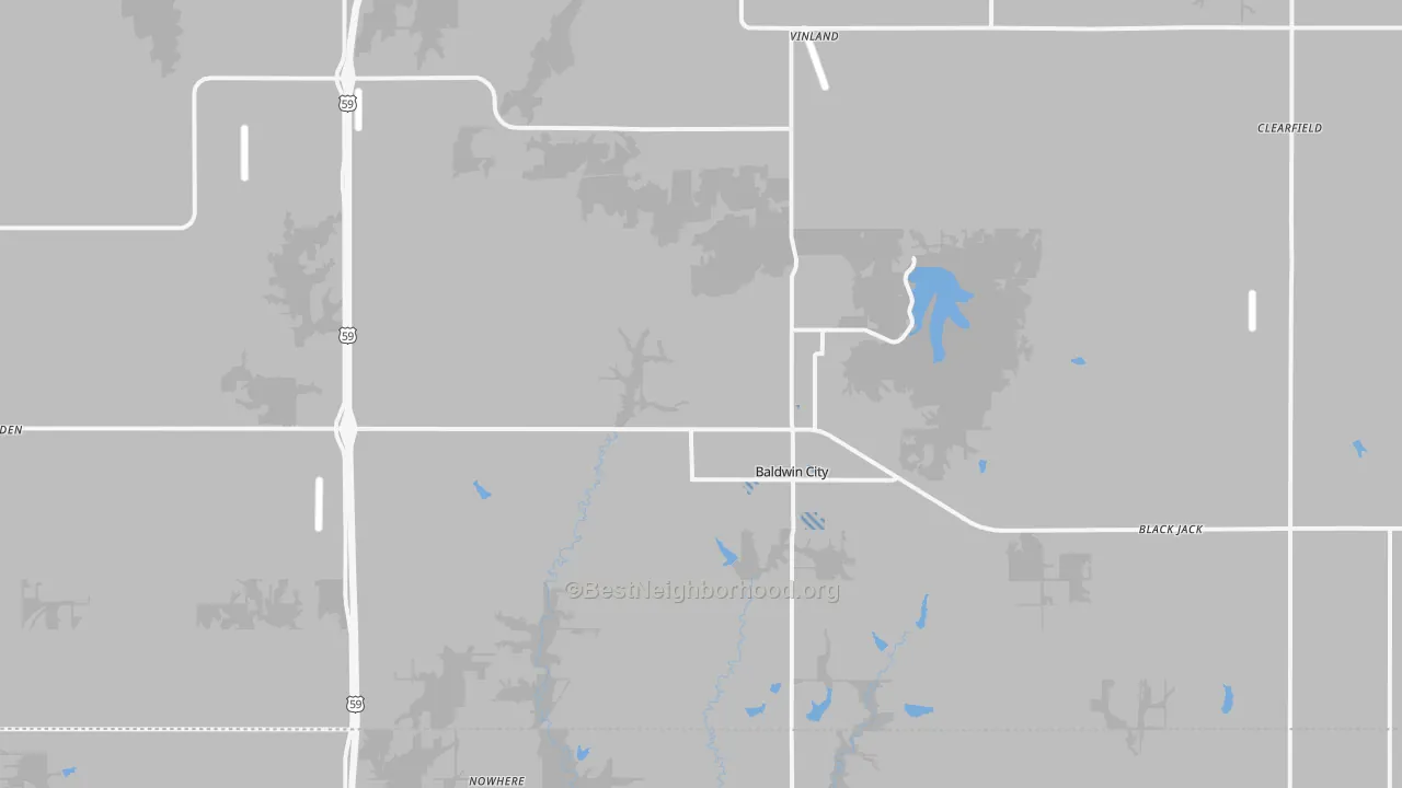 Transit Grade map of 66006, KS