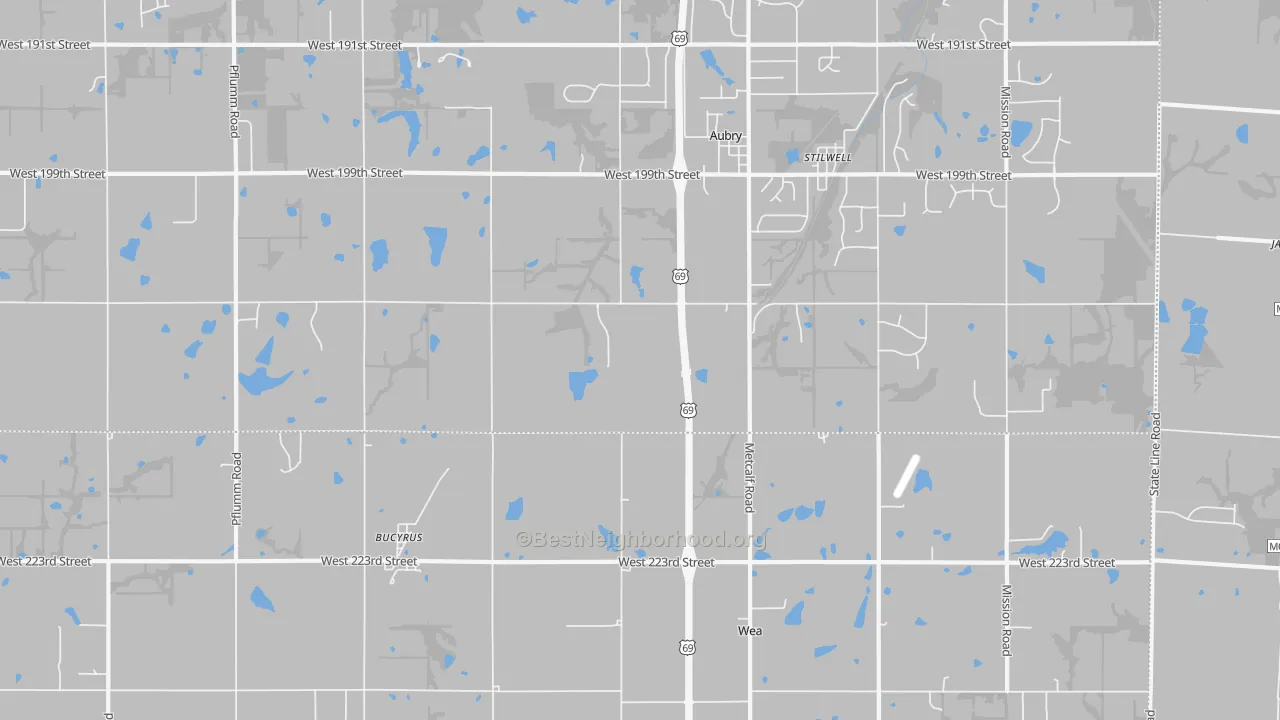 Transit Grade map of 66013, KS