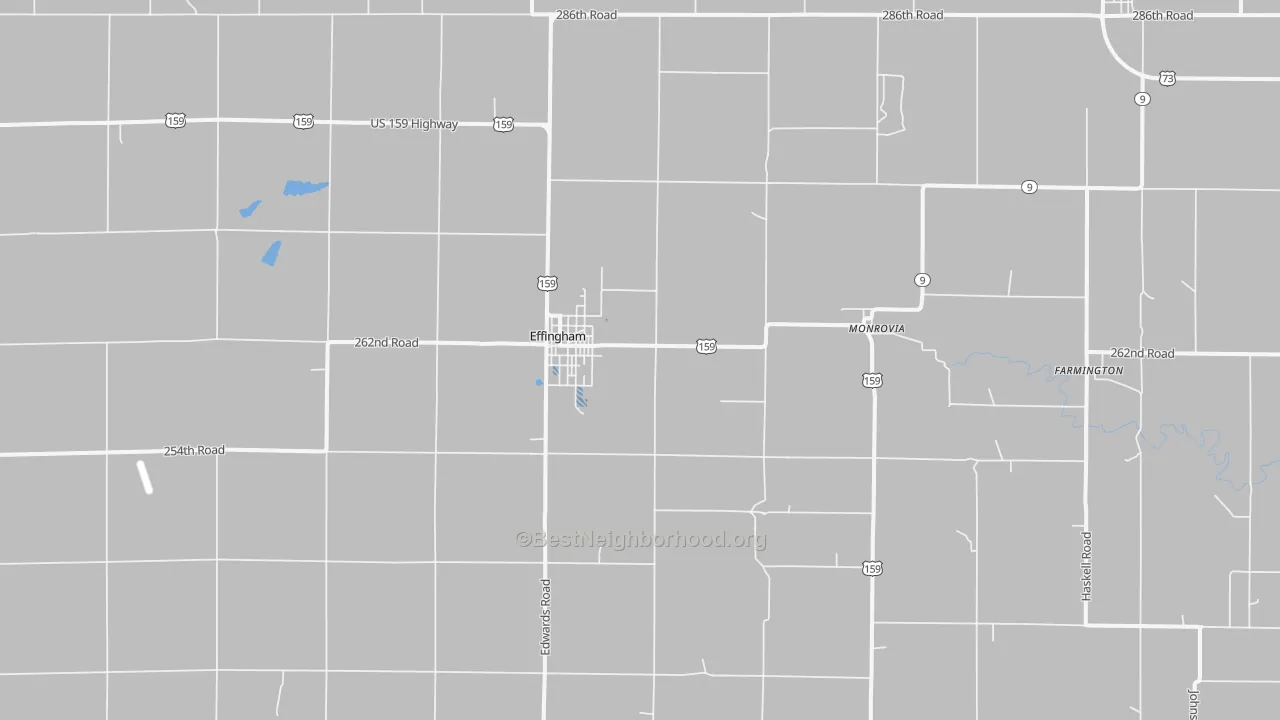 Transit Grade map of 66023, KS
