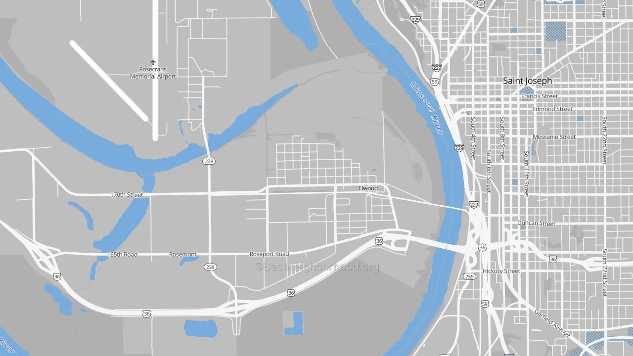 Transit Grade map of 66024, KS