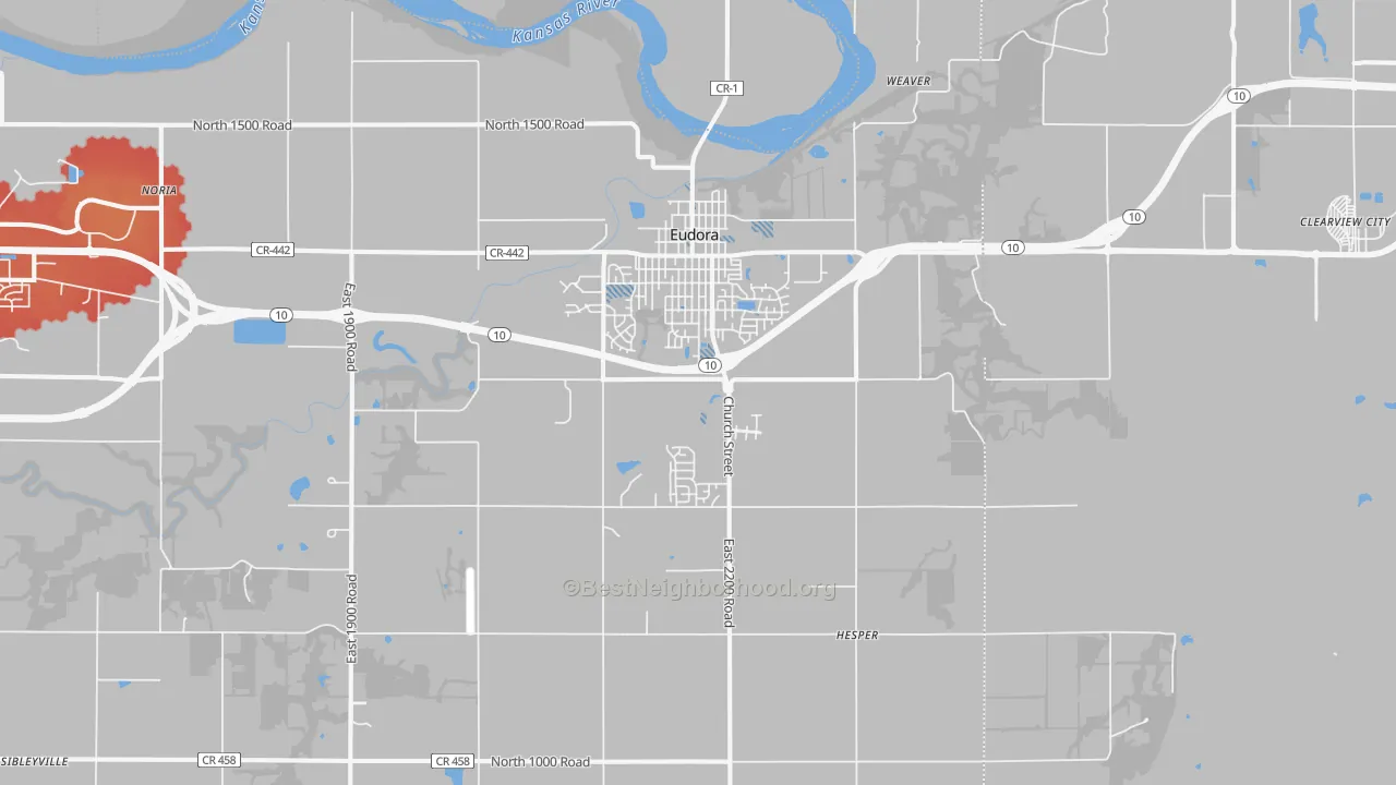 Transit Grade map of 66025, KS