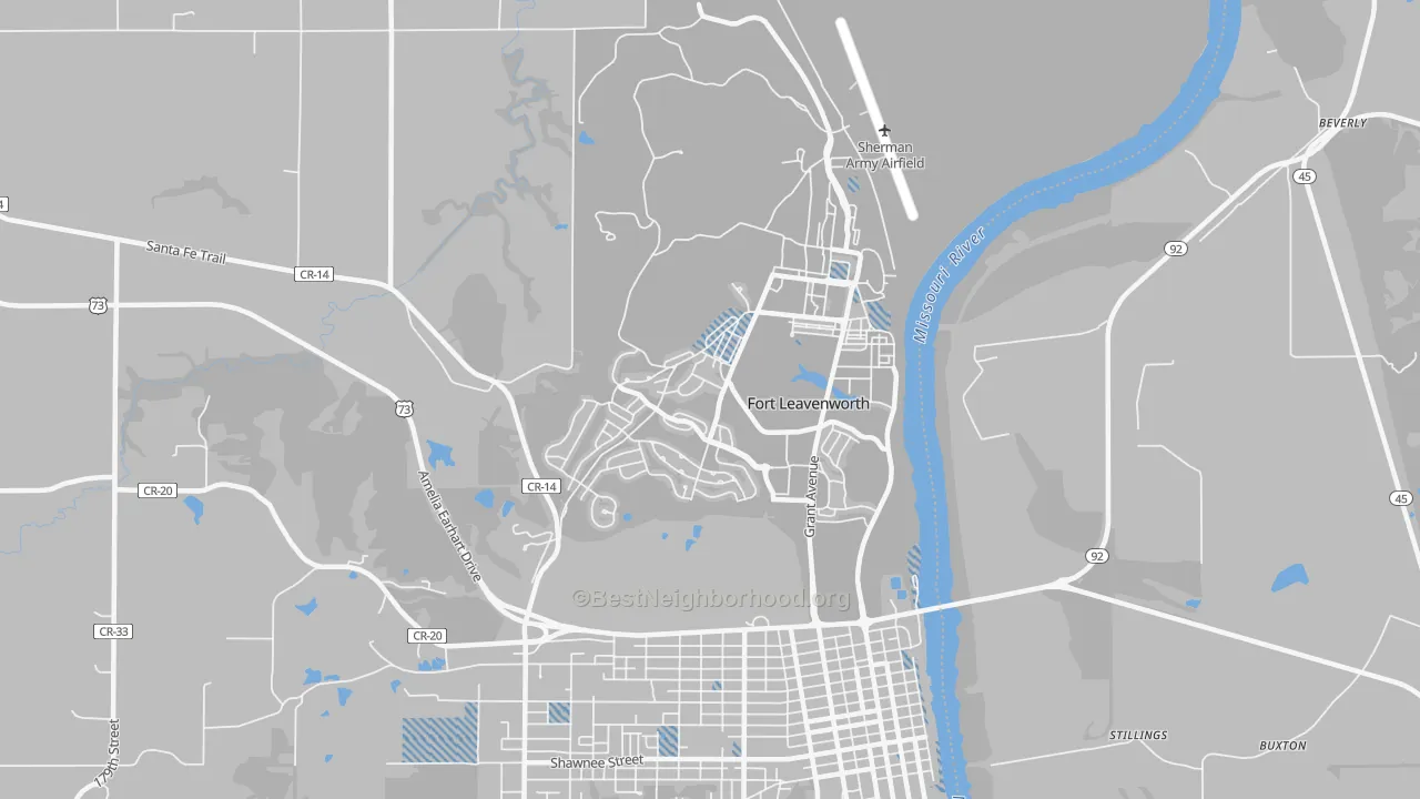 Transit Grade map of 66027, KS