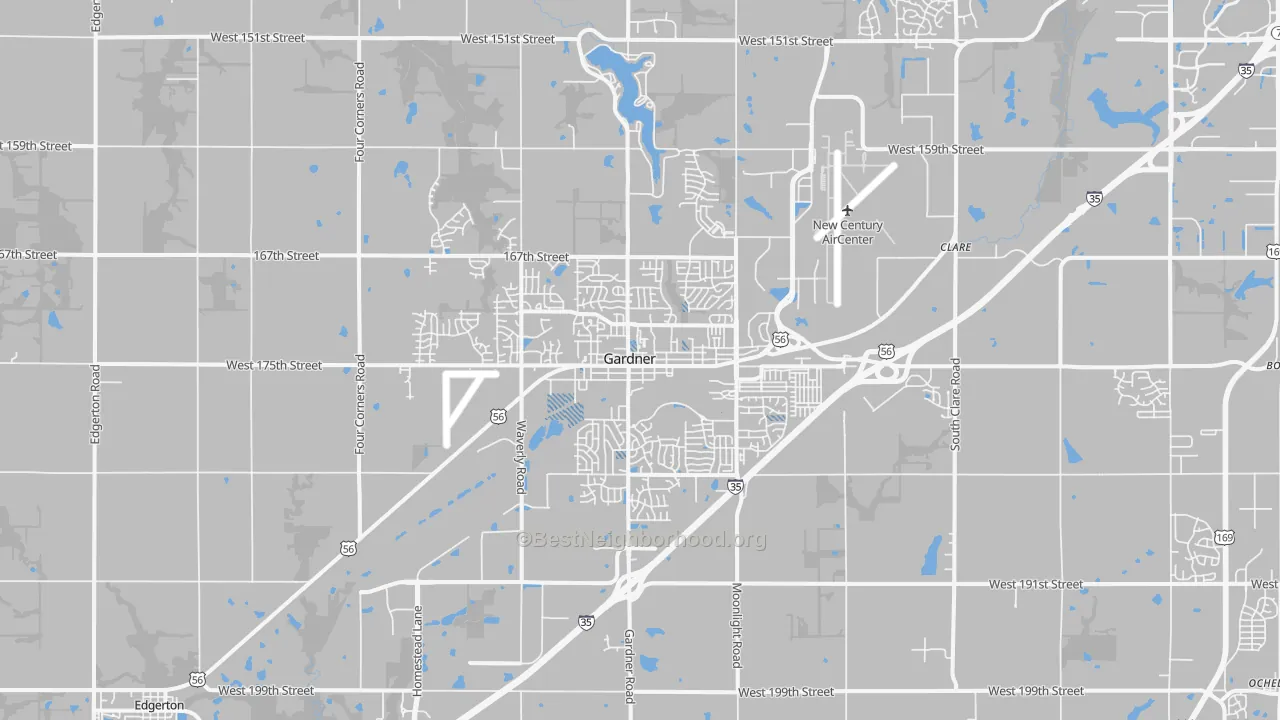 Transit Grade map of 66030, KS