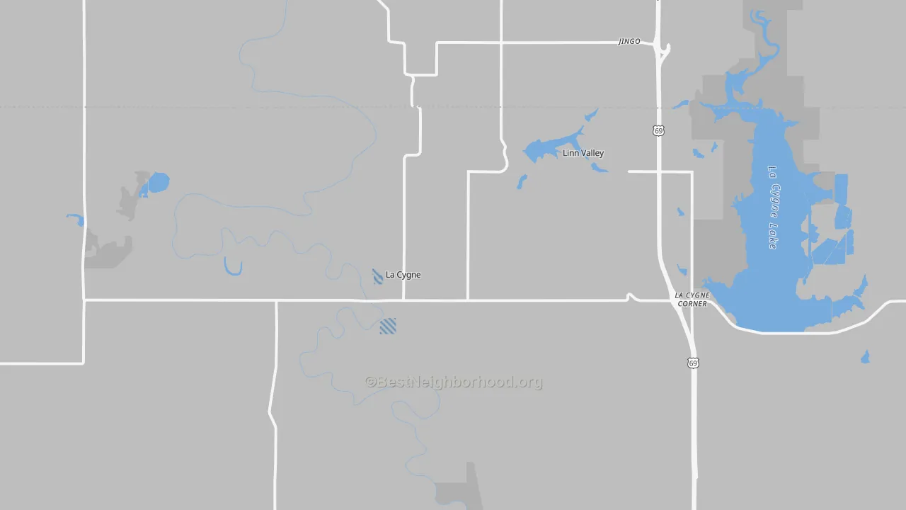 Transit Grade map of 66040, KS
