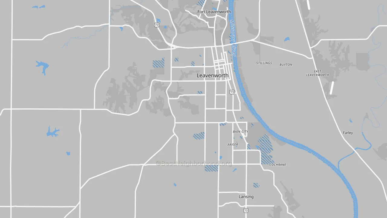 Transit Grade map of 66048, KS