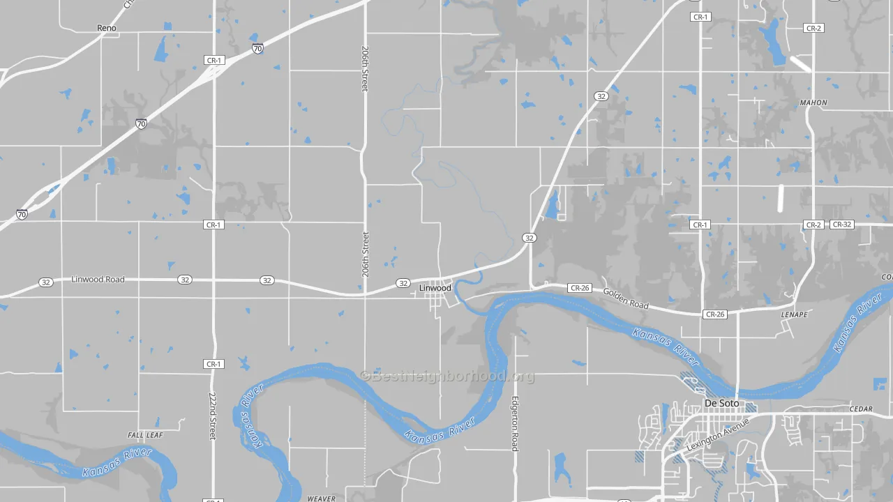 Transit Grade map of 66052, KS