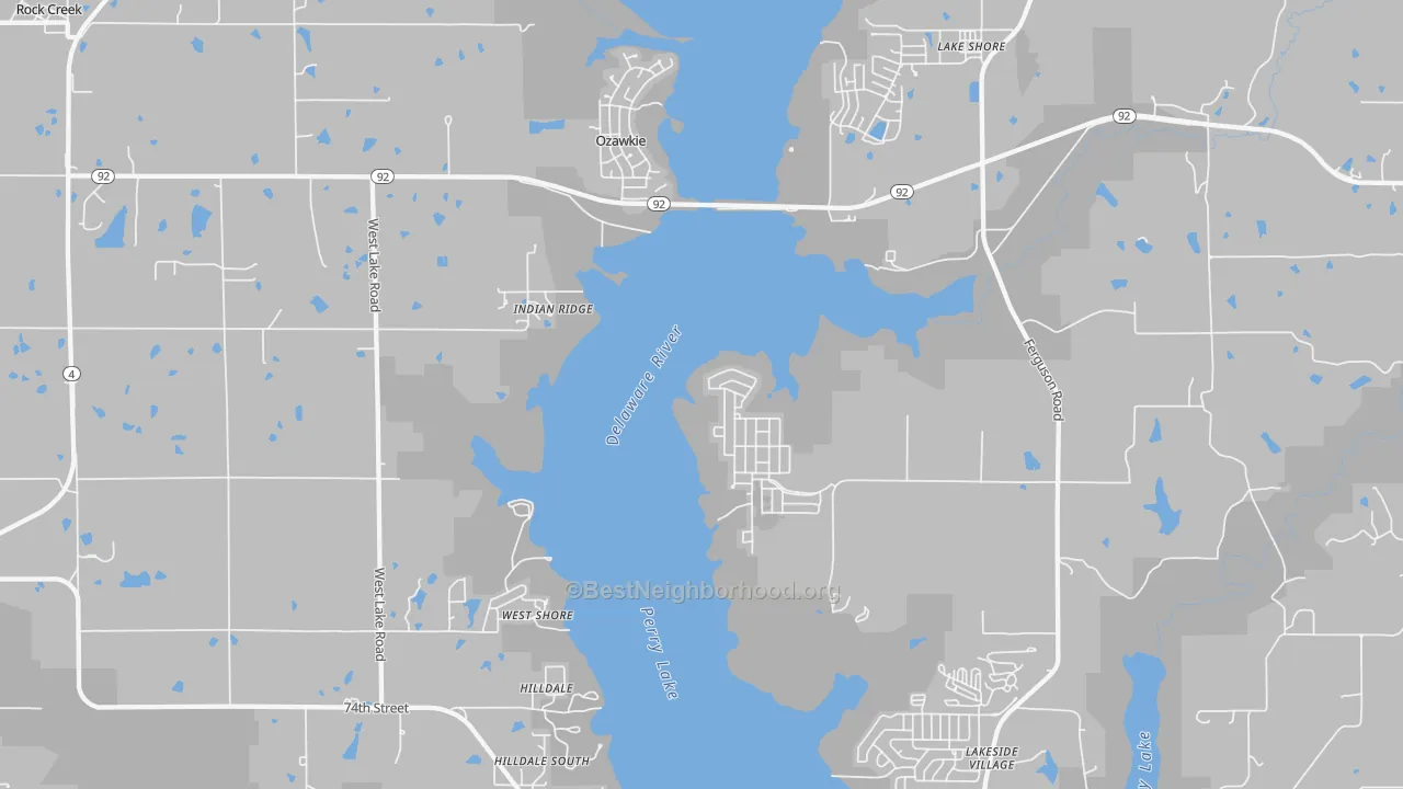 Transit Grade map of 66070, KS
