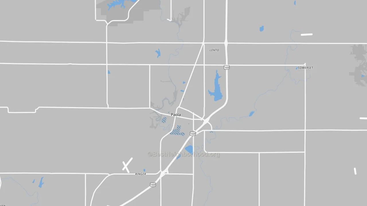 Transit Grade map of 66071, KS