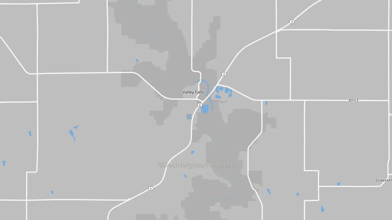 Transit Grade map of 66088, KS