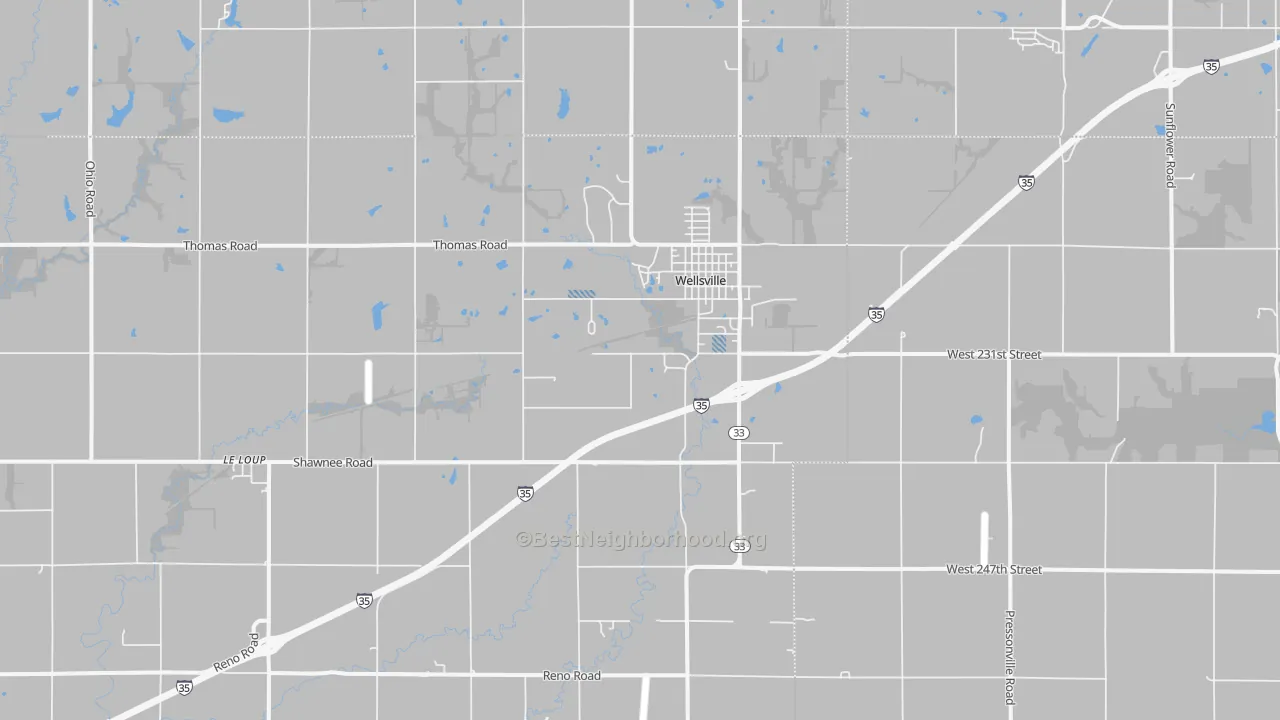 Transit Grade map of 66092, KS