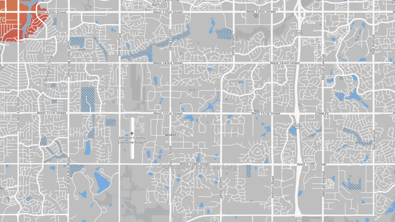 Transit Grade map of 66221, KS