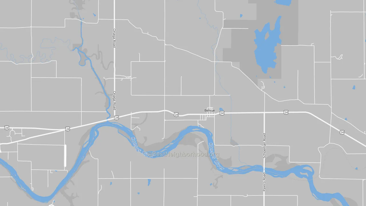 Transit Grade map of 66407, KS