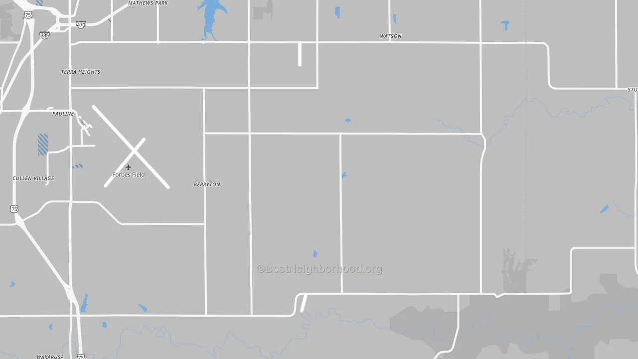 Transit Grade map of 66409, KS