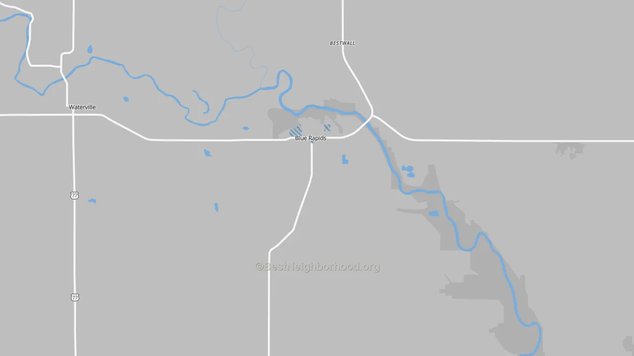 Transit Grade map of 66411, KS