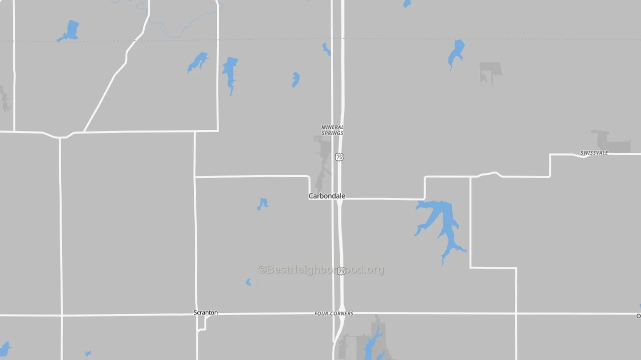 Transit Grade map of 66414, KS