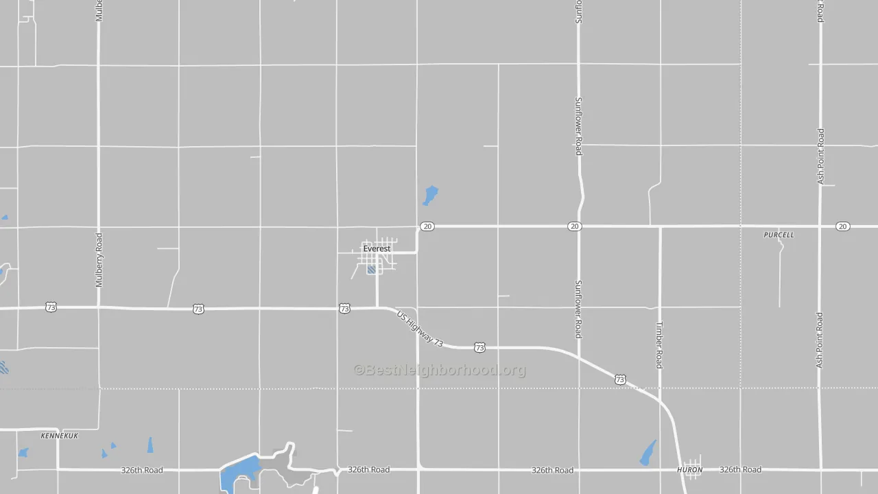 Transit Grade map of 66424, KS