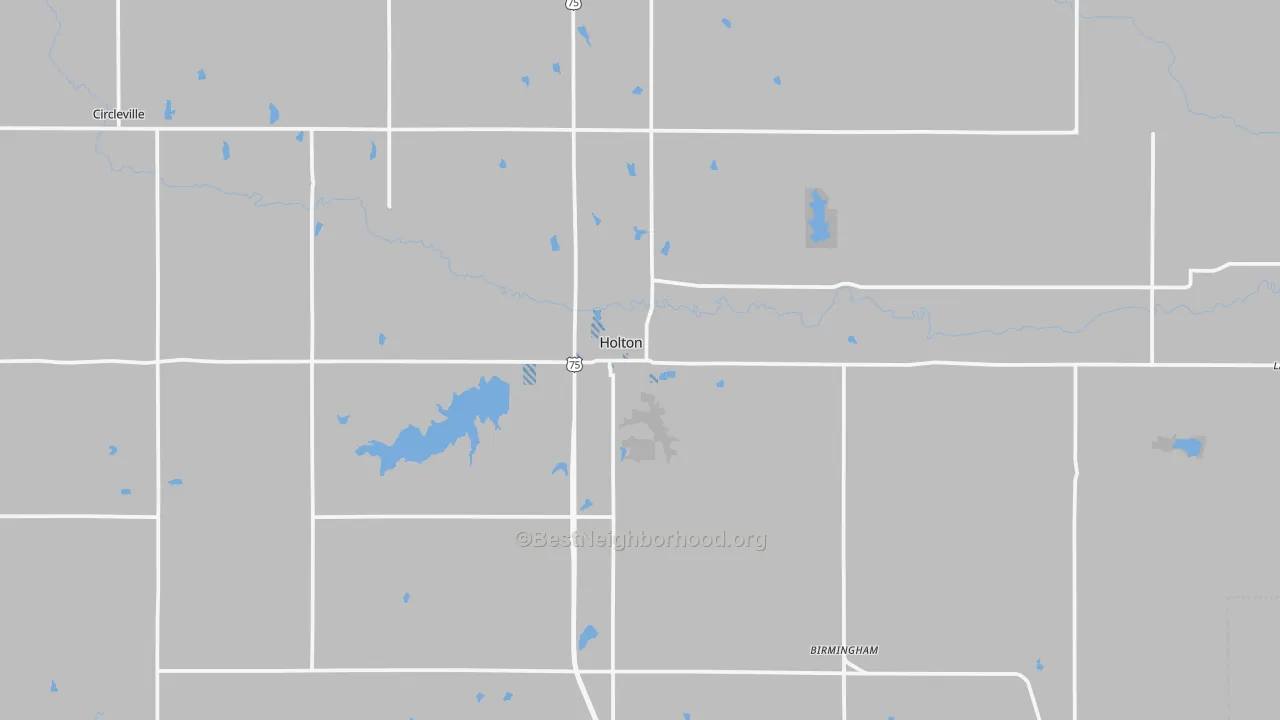 Transit Grade map of 66436, KS