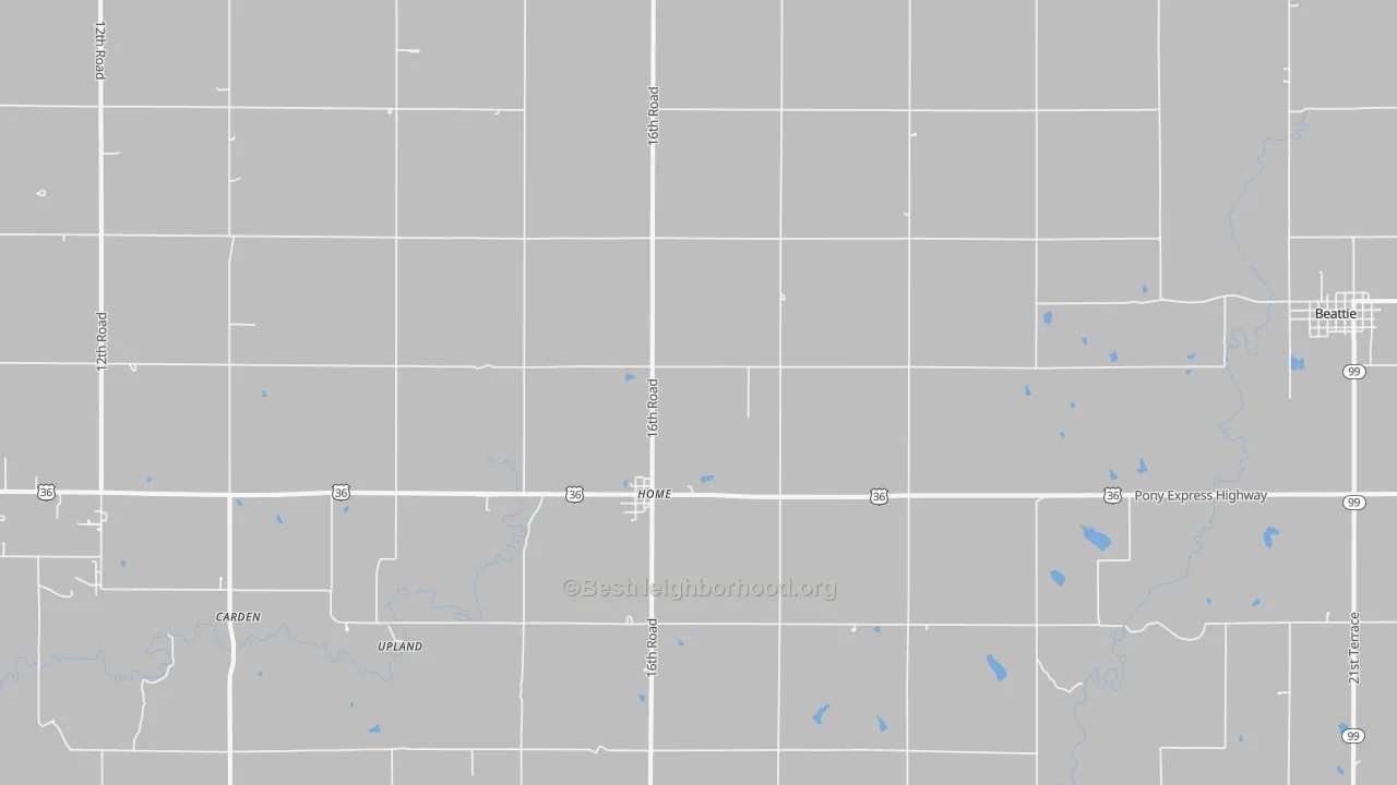 Transit Grade map of 66438, KS