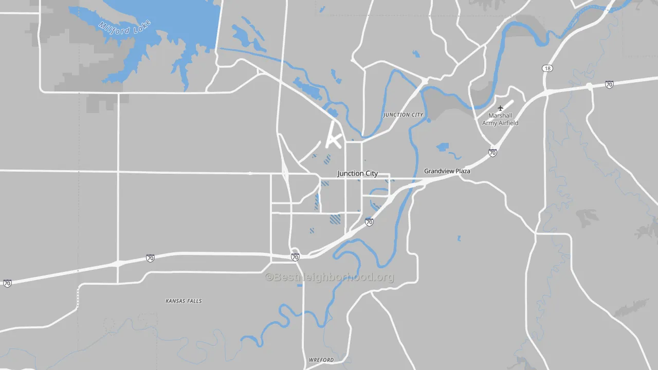 Transit Grade map of 66441, KS
