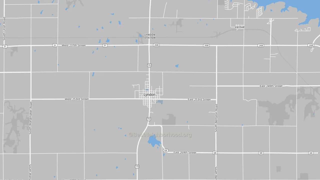 Transit Grade map of 66451, KS