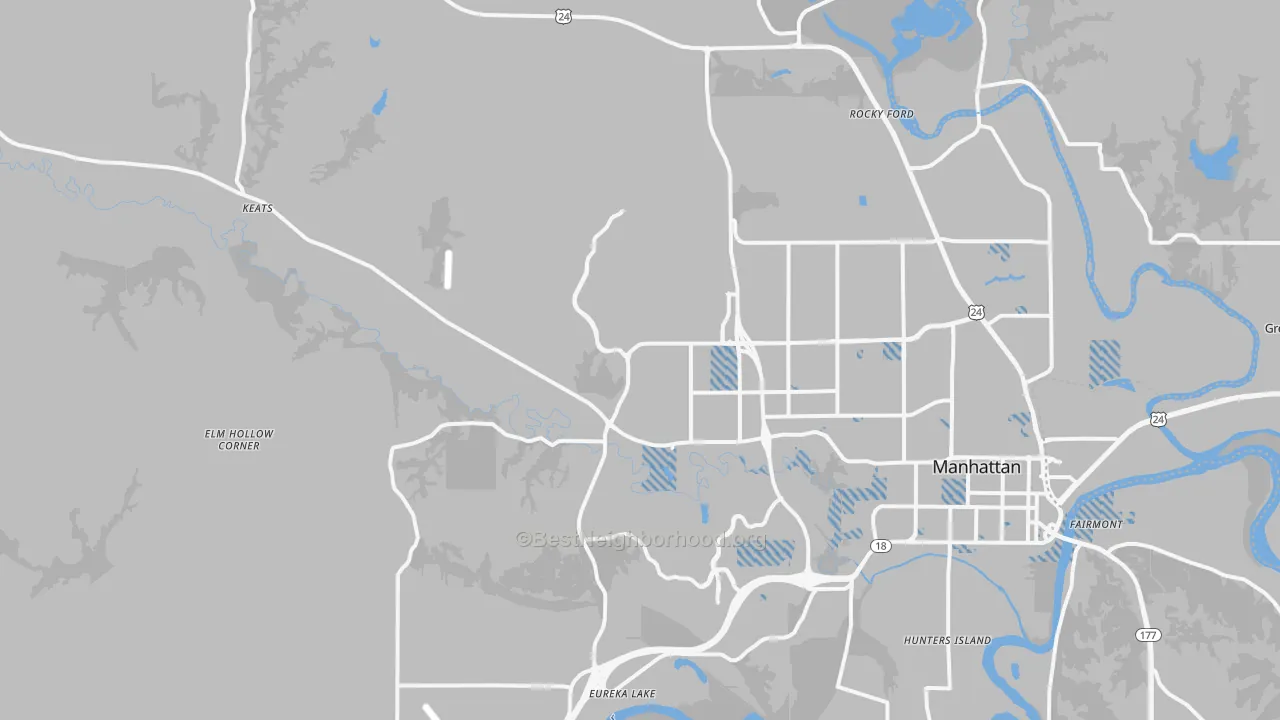 Transit Grade map of 66503, KS