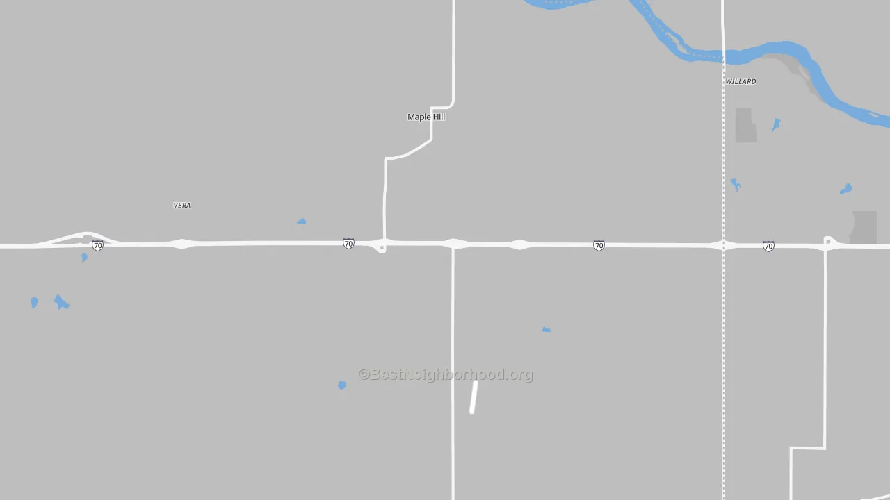 Transit Grade map of 66507, KS