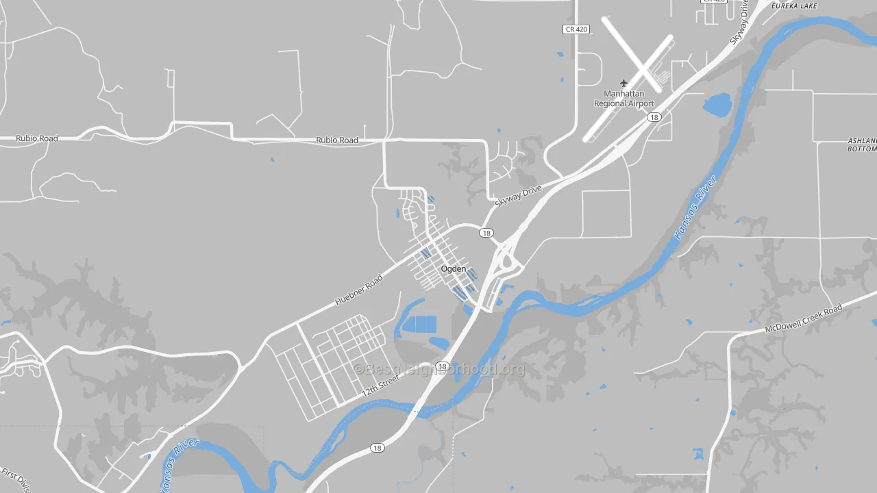 Transit Grade map of 66517, KS