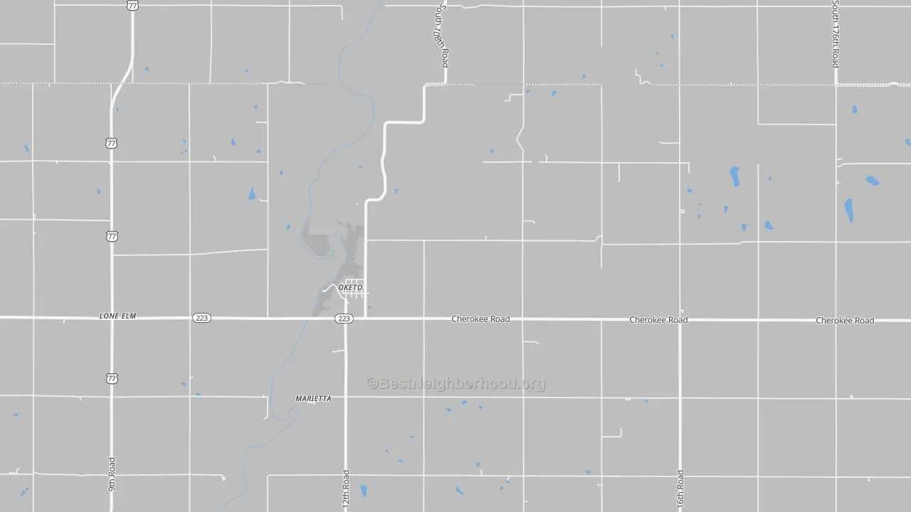 Transit Grade map of 66518, KS