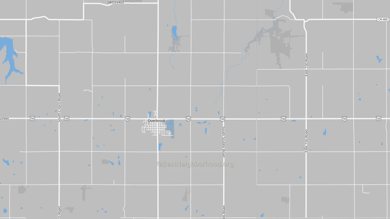 Transit Grade map of 66524, KS