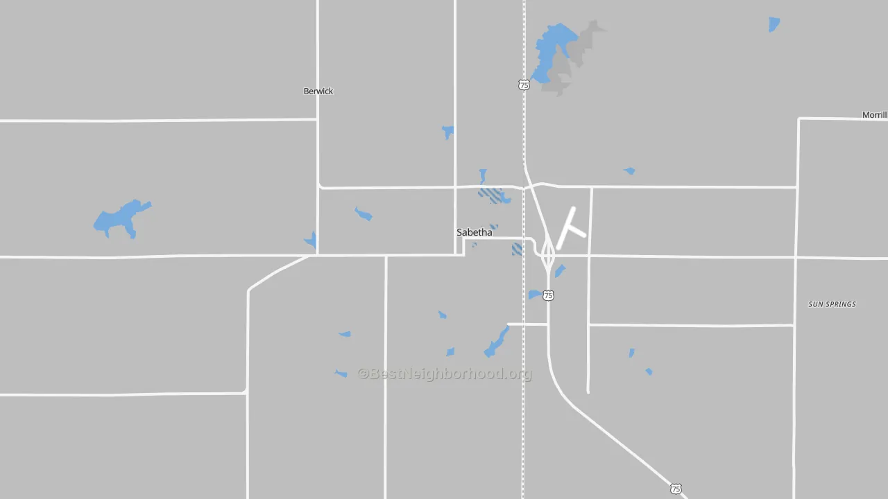 Transit Grade map of 66534, KS