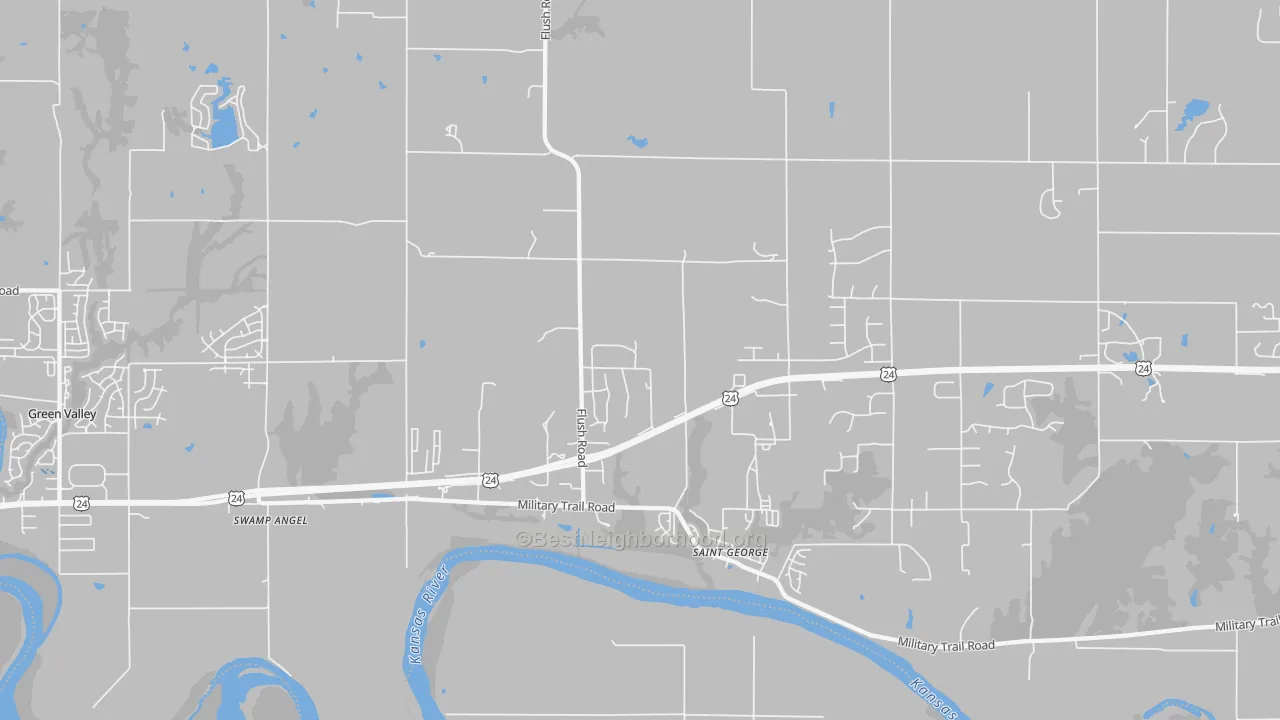 Transit Grade map of 66535, KS