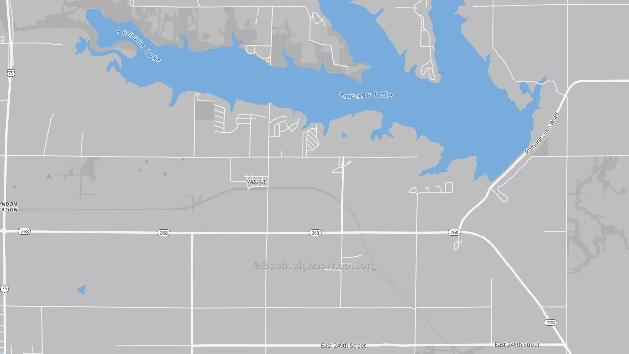 Transit Grade map of 66543, KS