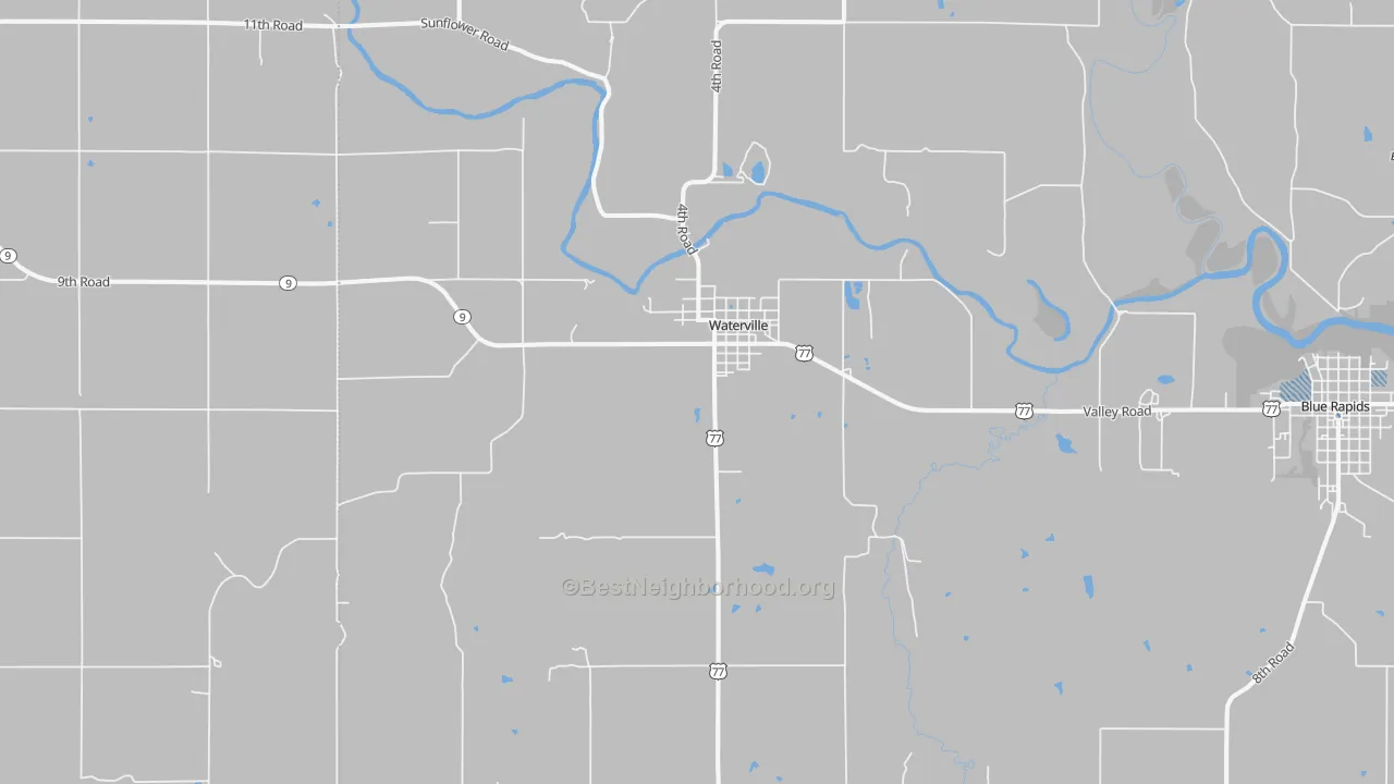 Transit Grade map of 66548, KS