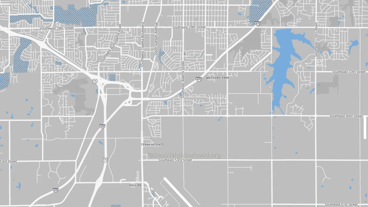 Transit Grade map of 66609, KS
