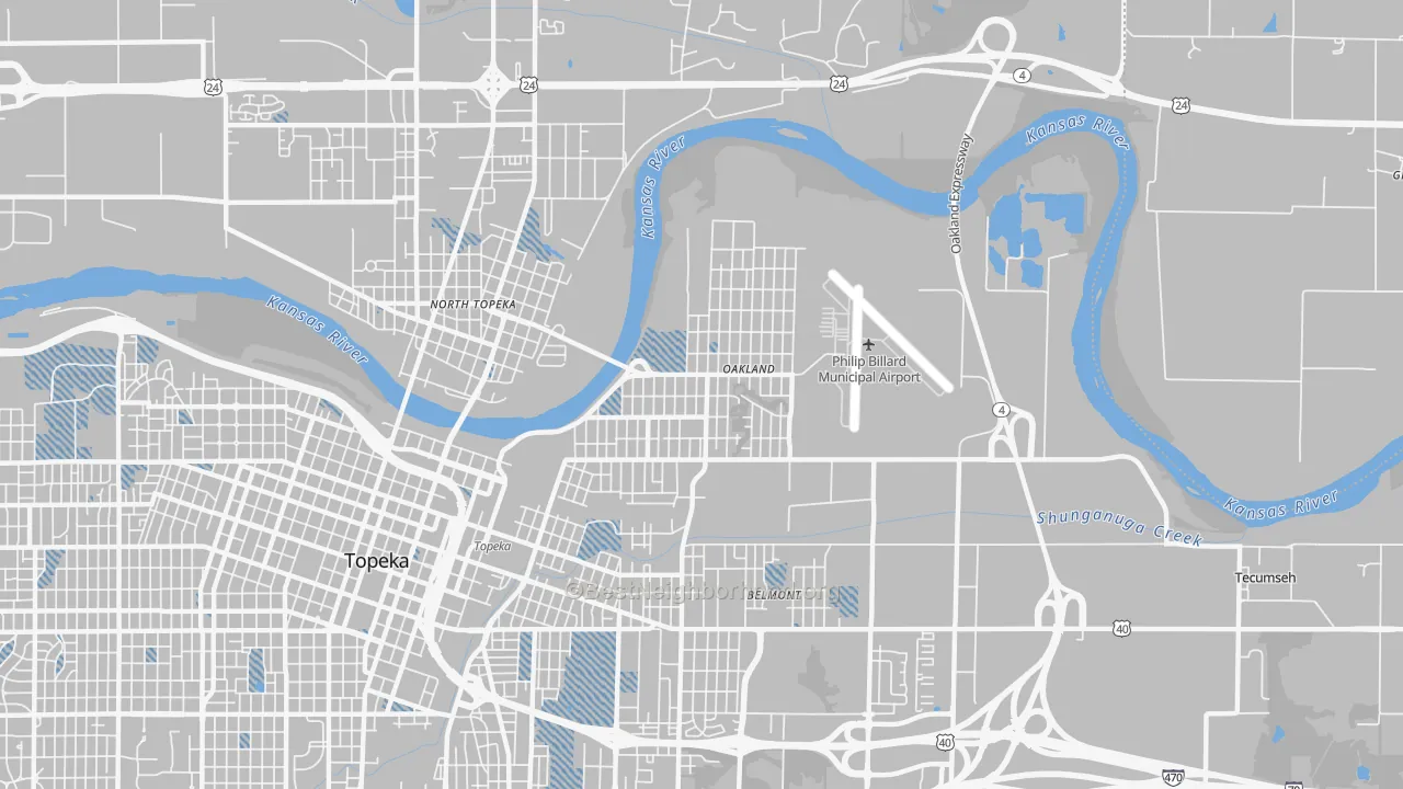 Transit Grade map of 66616, KS