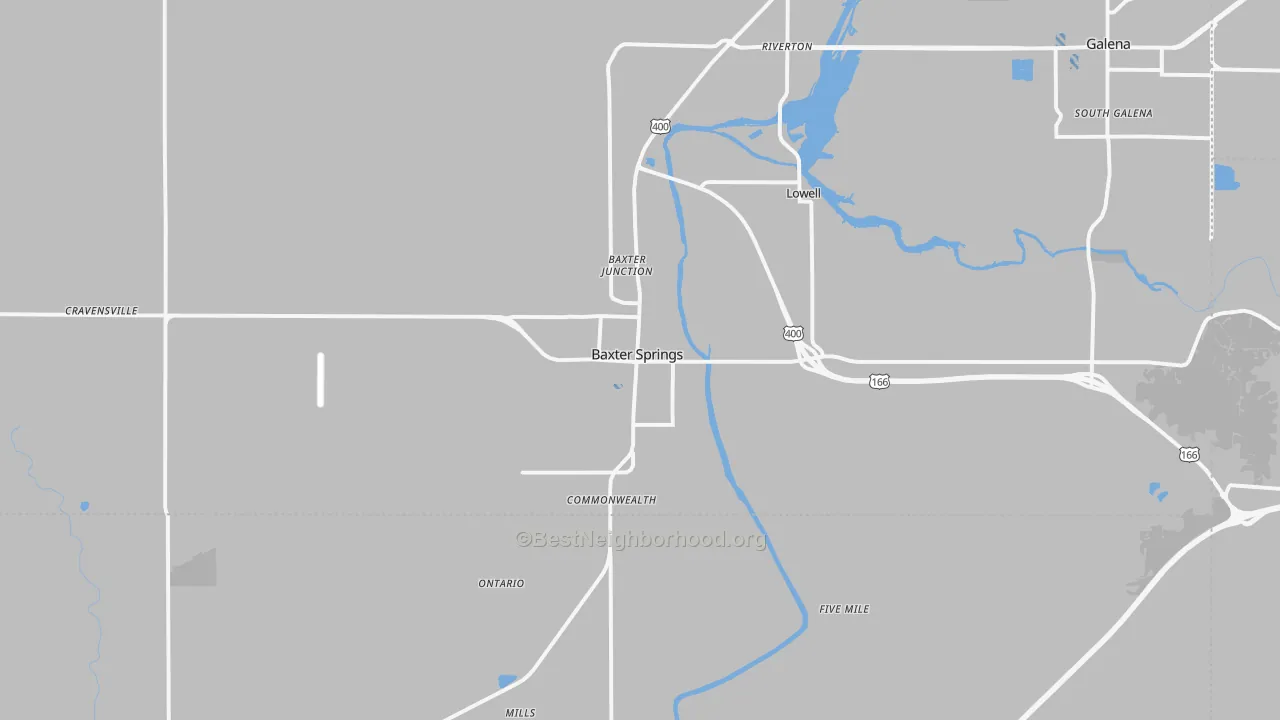 Transit Grade map of 66713, KS