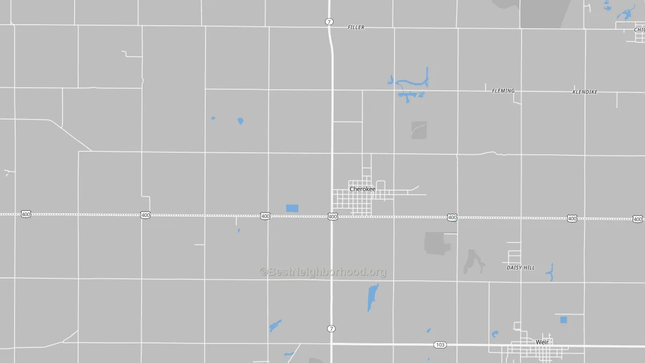 Transit Grade map of 66724, KS